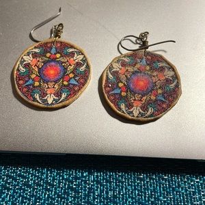 Funky handmade earrings